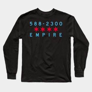 The Empire (Chicago) Flag Long Sleeve T-Shirt